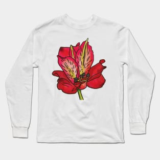 Alstroemeria Long Sleeve T-Shirt